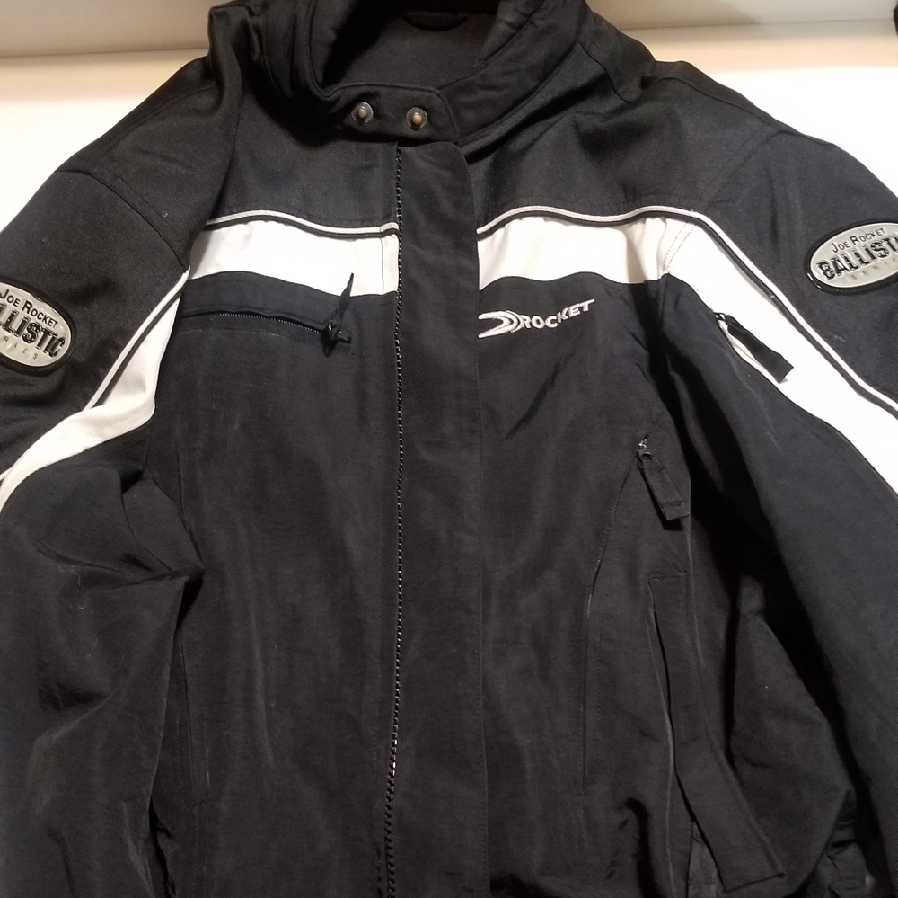 MEN'S BALLISTIC JOE ROCKET MOTORCYCLE JACKET SZ.L